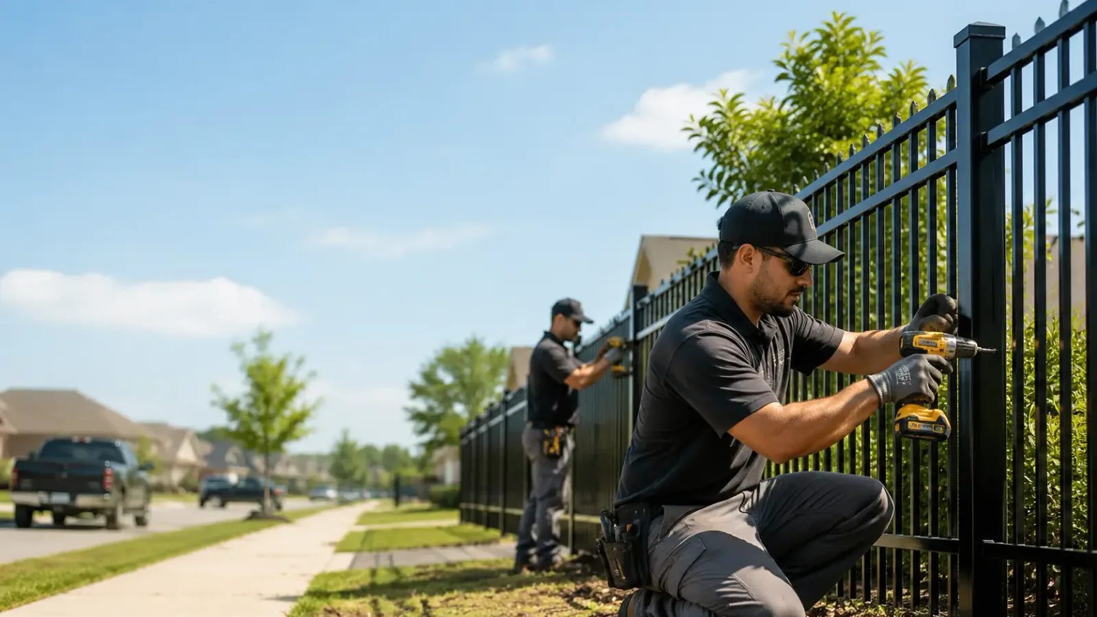 Metal Fence Installation in Rebecca, GA